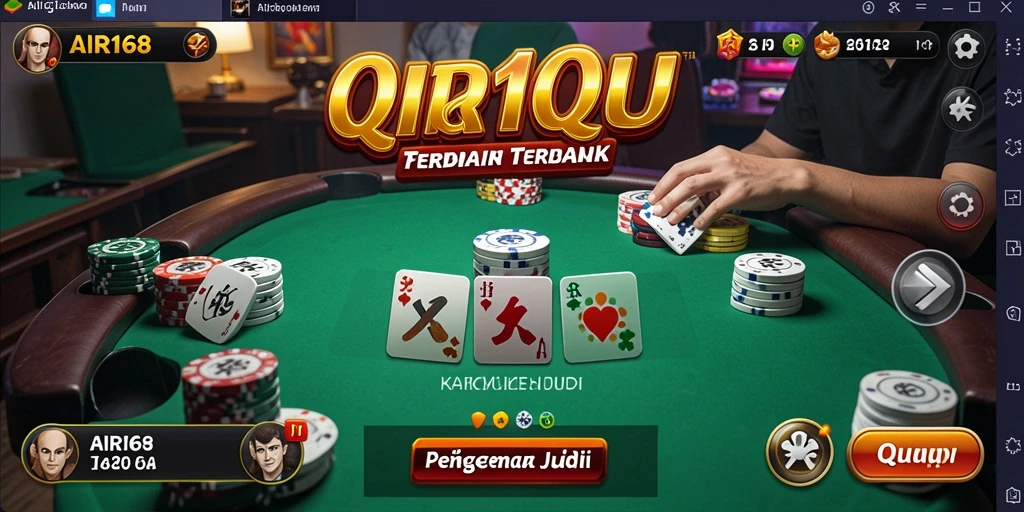 Tampilan gameplay QiuQiu yang seru di AIR168.