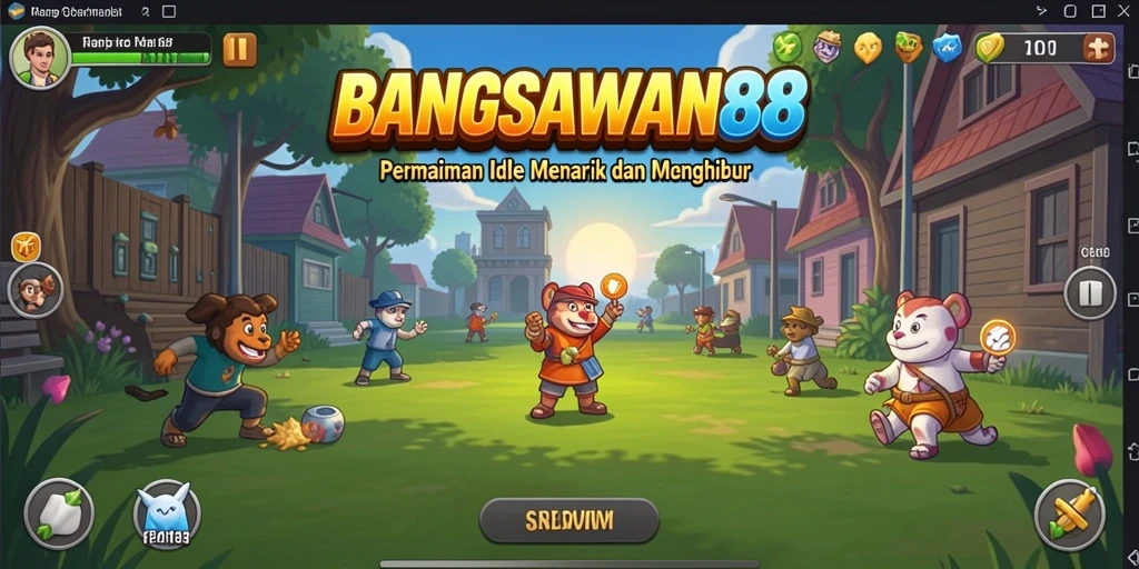 Menampilkan gameplay santai dan mengasyikkan dari BANGSAWAN88.