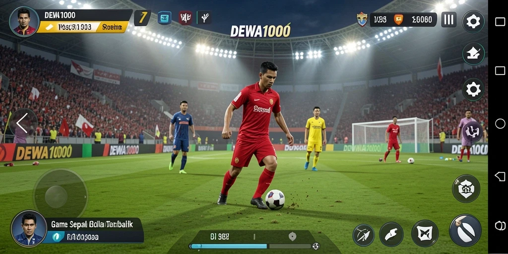 Tampilan gameplay DEWA1000 yang menarik dan mendebarkan.