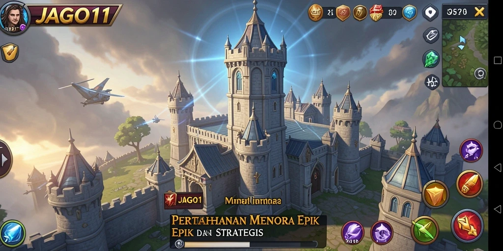Tampilan gameplay JAGO11 yang menegangkan dan strategis.