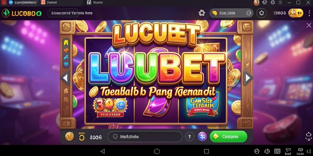 Tampilan menarik dari gameplay LUCUBET yang penuh warna dan seru.
